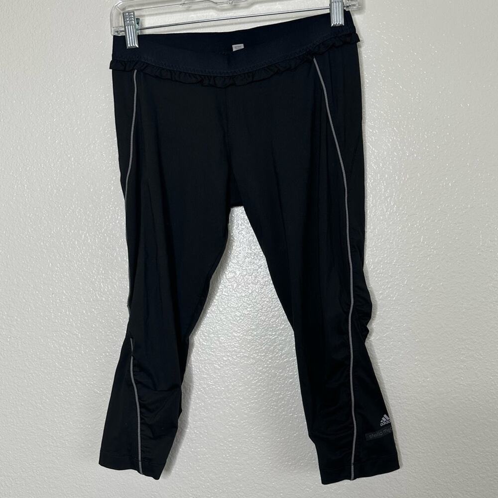 Adidas Stella McCartney Capri Black Leggings Small